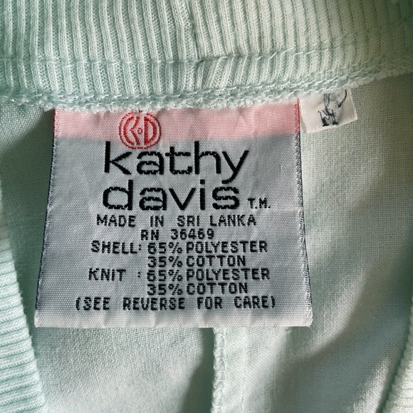 Beautiful Vintage Mint Green Ladies Top - Picture 3 of 10